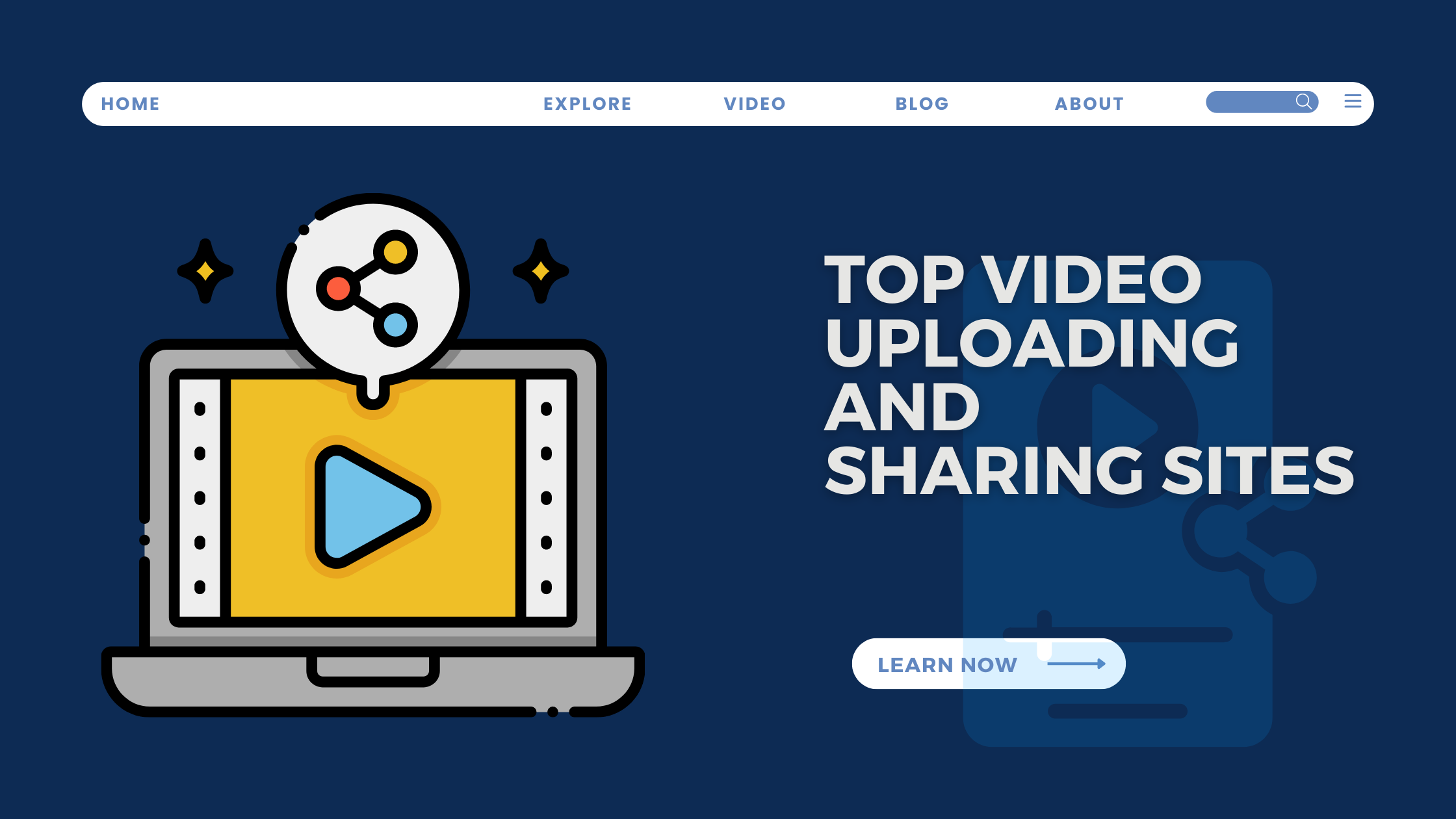Top Video Uploading and Sharing Sites