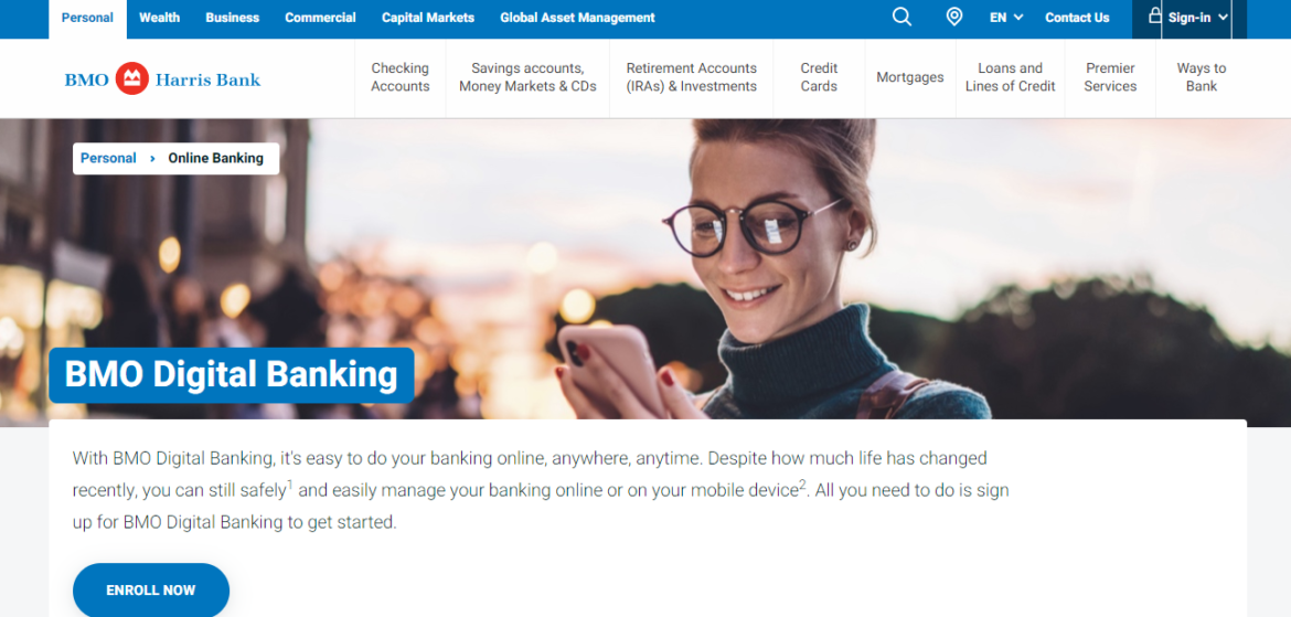 How To Log In And Register For BMO Harris Online Banking