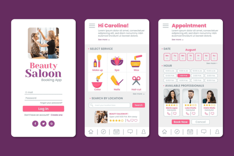 Salon Booking App