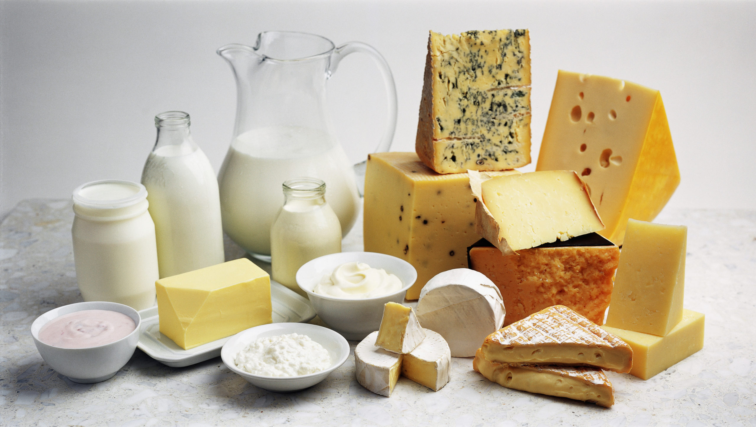 Selection Of Dairy Products